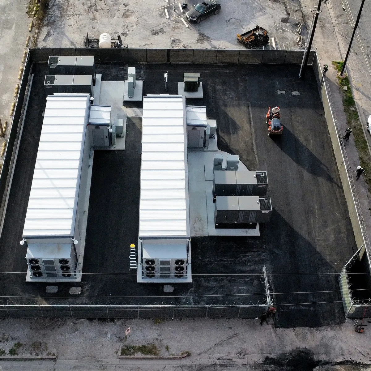 Aerial view of the ZeroPoint Project Zero prototype deployment site in Detroit, Michigan